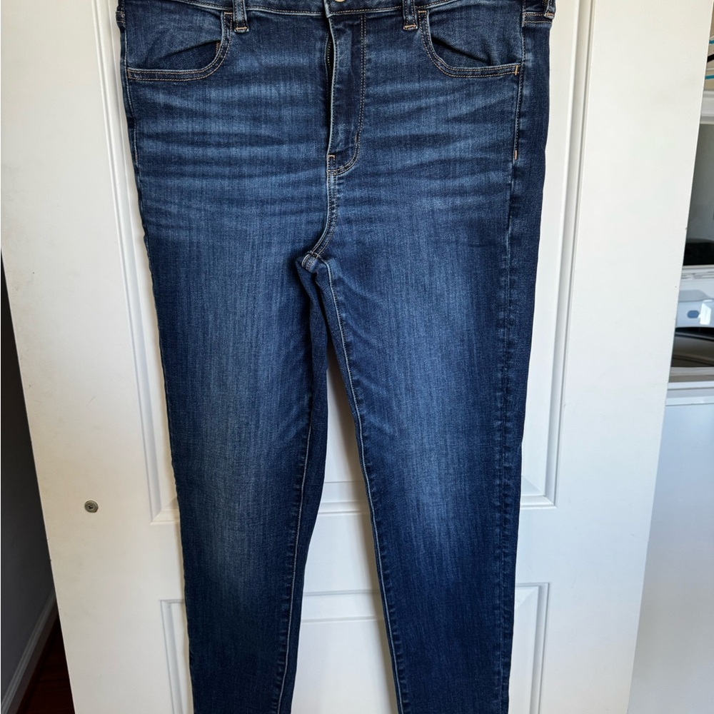 American Eagle Outfitters Dark Blue Skinny Jeans